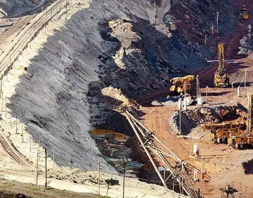 ဂီနီရှိ Rio Tinto Simandou မီးရထား